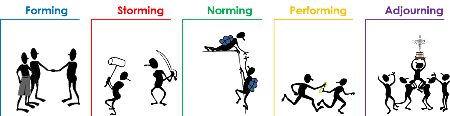 Tuckman's stages of group development